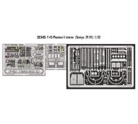 Eduard 32545 Etched Aircraft Detailling Set 1:32 McDonnell F-4C/F-4D Phantom int