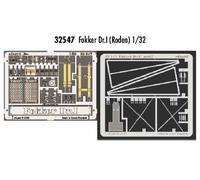 Eduard 32547 Etched Aircraft Detailling Set 1:32 Fokker Dr.I Triplane Pre-painte