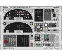 Eduard 32938 Etched Aircraft Detailling Set 1:32 Avro Lancaster B Mk.I cockpit