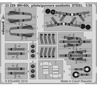 Eduard 33229 Etched Aircraft Detailling Set 1:35 Sikorsky MH-60L pilots/gunners