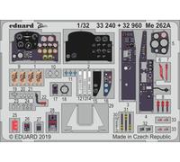 Eduard 33240 Etched Aircraft Detailling Set 1:32 Messerschmitt Me-262A-1