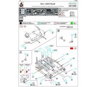 Eduard 35538 1:35 Etched Detailing Set for Trumpeter Kits Swedish Strv.103 S-Tan