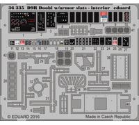 Eduard 36335 1:35 D9R Doobi Armoured Bulldozer with Armor Slats - Interior