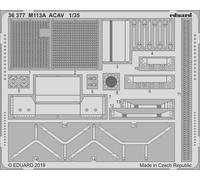 Eduard 36377 1:35 Etched Detailing Set for AFV Club Kits APC M113A ACAV