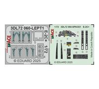 Eduard 3DL72060 Grumman E-2C+ Hawkeye SPACE 1:72 Decal Set for Heller 82300