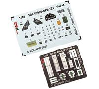 Eduard 48090 Grumman F4F-4 Wildcat Space 1:48 Decal Set for Eduard 11166 Model