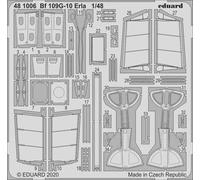 Eduard 481006 Etched Aircraft Detailling Set 1:48 Messerschmitt Bf-109G-10 Erla