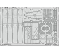 EDUARD 1/48 ETCHED DETAILS 481096 BEAUFORT Mk.1 undercarriage (for ICM kit)