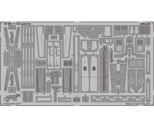 Eduard 48909 Etched Aircraft Detailling Set 1:48 Grumman F-14A Tomcat exterior