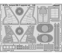 Eduard 48976 Etched Aircraft Detailling Set 1:48 Hawker Tempest Mk.V upgrade set