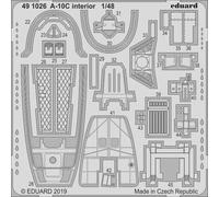 Eduard 491026 Etched Aircraft Detailling Set 1:48 Fairchild A-10C interior