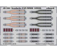 Eduard 49104 Etched Aircraft Detailling Set 1:48 seatbelts USN WWII fighters Ste