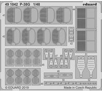 Eduard 491042 Etched Aircraft Detailling Set 1:48 Lockheed P-38G Lightning