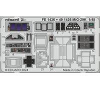 EDUARD 491436 PHOTOCUT AIRCRAFT UPGRADE MIG-29K HOBBY BOSS 1/48