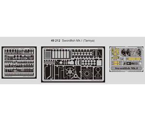 Eduard 49212 Etched Aircraft Detailling Set 1:48 Fairey Swordfish Mk.I Pre-paint