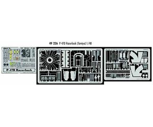 Eduard 49226 Etched Aircraft Detailling Set 1:48 Republic P-47D Thunderbolt 'Raz