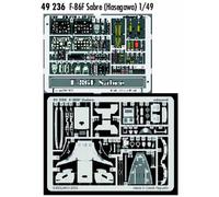 Eduard 49236 Etched Aircraft Detailling Set 1:48 North-American F-86F Sabre Pre-