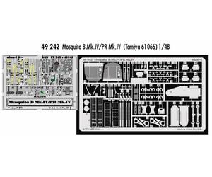 Eduard 49242 Etched Aircraft Detailling Set 1:48 de Havilland Mosquito Mk.IV/PR