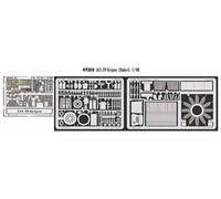 Eduard 49300 Etched Aircraft Detailling Set 1:48 Saab JAS-39A Gripen Pre-painted