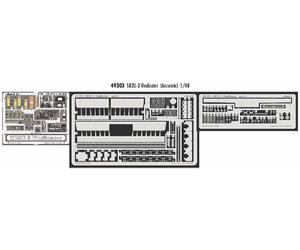 Eduard 49303 Etched Aircraft Detailling Set 1:48 Vought SB2U-3 Vindicator Pre-pa