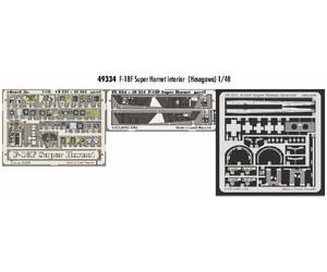 Eduard 49334 Etched Aircraft Detailling Set 1:48 Boeing F/A-18F Super Hornet int