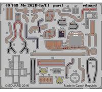 Eduard 49768 Etched Aircraft Detailling Set 1:48 Messerschmitt Me-262B-1a/U1