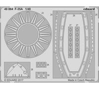 Eduard 49864 Etched Aircraft Detailling Set 1:48 Lockheed-Martin F-35A Lightning