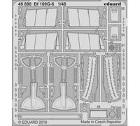 Eduard 49890 Etched Aircraft Detailling Set 1:48 Messerschmitt Bf-109G-6