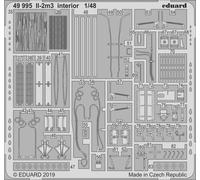 Eduard 49995 Etched Aircraft Detailling Set 1:48 Ilyushin Il-2m3 interior