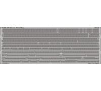 Eduard 53078 1:350 USS Arizona 1941 railings