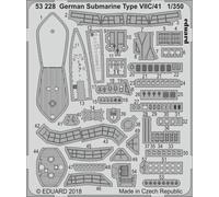 Eduard ED53228 1:350 German Submarine Type VIIC/41