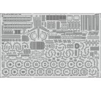 EDUARD 53303 PHOTO CUT BOAT UPGRADE USS IOWA BB-61 PART 2 HOBBY BOSS