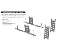 EDUARD 6481012 BRASSIN B-26B BOMB RACKS PRINT (FOR ICM KIT) 1/48