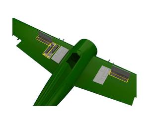 Eduard 648793 Grumman F4F-3 Wildcat Gun Pays Print 1:48 Set for 82201 Model Kit