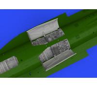 EDUARD 648974 AIRPLANE UPGRADE KIT BRASSIN PRINT WHEEL BAYS F-16C EARLY K