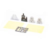 EDUARD 674036 P-51D EXHAUST STACKS W/O FAIRING LÖÖKPLUS 1/72 (BRASSIN FOR TAMIYA