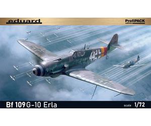 Eduard 70162 1:72nd scale Bf 109G-10 Erla ProfiPACK Edition
