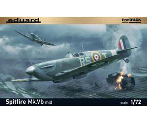 Eduard 70206 1:72nd scale Supermarine Spitfire Mk.Vb Mid ProfiPACK Edition