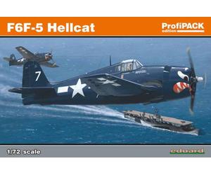 Eduard 7077 Grumman F6F-5 Hellcat ProfiPACK 1:72 Aircraft Plastic Model Kit