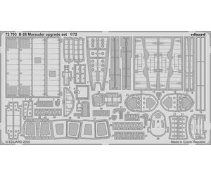 Eduard 72703 Etched Aircraft Detailling Set 1:72 Martin B-26 Marauder upgrade se
