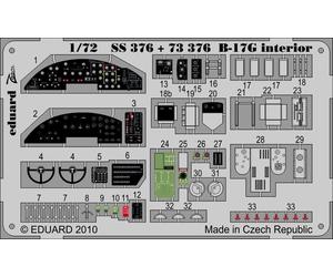 EDUARD 73376 PHOTOCOUPE AIRCRAFT INTERIOR B-17G S.A. REVELL 1/72