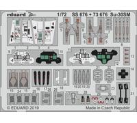 EDP73676 - Eduard Photoetch 1:72 - Su-30SM (Zvezda)