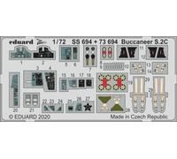 Eduard 73694 Etched Aircraft Detailling Set 1:72 Blackburn Buccaneer S.2C