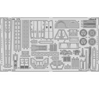 Eduard 73715 Etched Aircraft Detailling Set 1:72 Grumman F-14A Tomcat