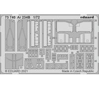Eduard 73740 Etched Aircraft Detailling Set 1:72 Arado Ar-234B 1/72