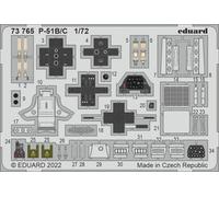 Eduard 73765 1:72 North-American P-51B/C