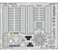 EDUARD 73862 PHOTO ETCHED SET P-36A (FOR ARMA HOBBY) 1/72