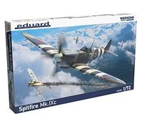 Eduard 1/72 Weekend Edition British Air Force Spitfire Mk.9c Plastic Model EDU7466 Molded Color