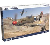 Eduard - avia s-199 erla canopy 1/72 - eduard 7472