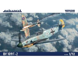 Eduard 7474 1:72nd scale Bf 109F-2 Weekend Edition